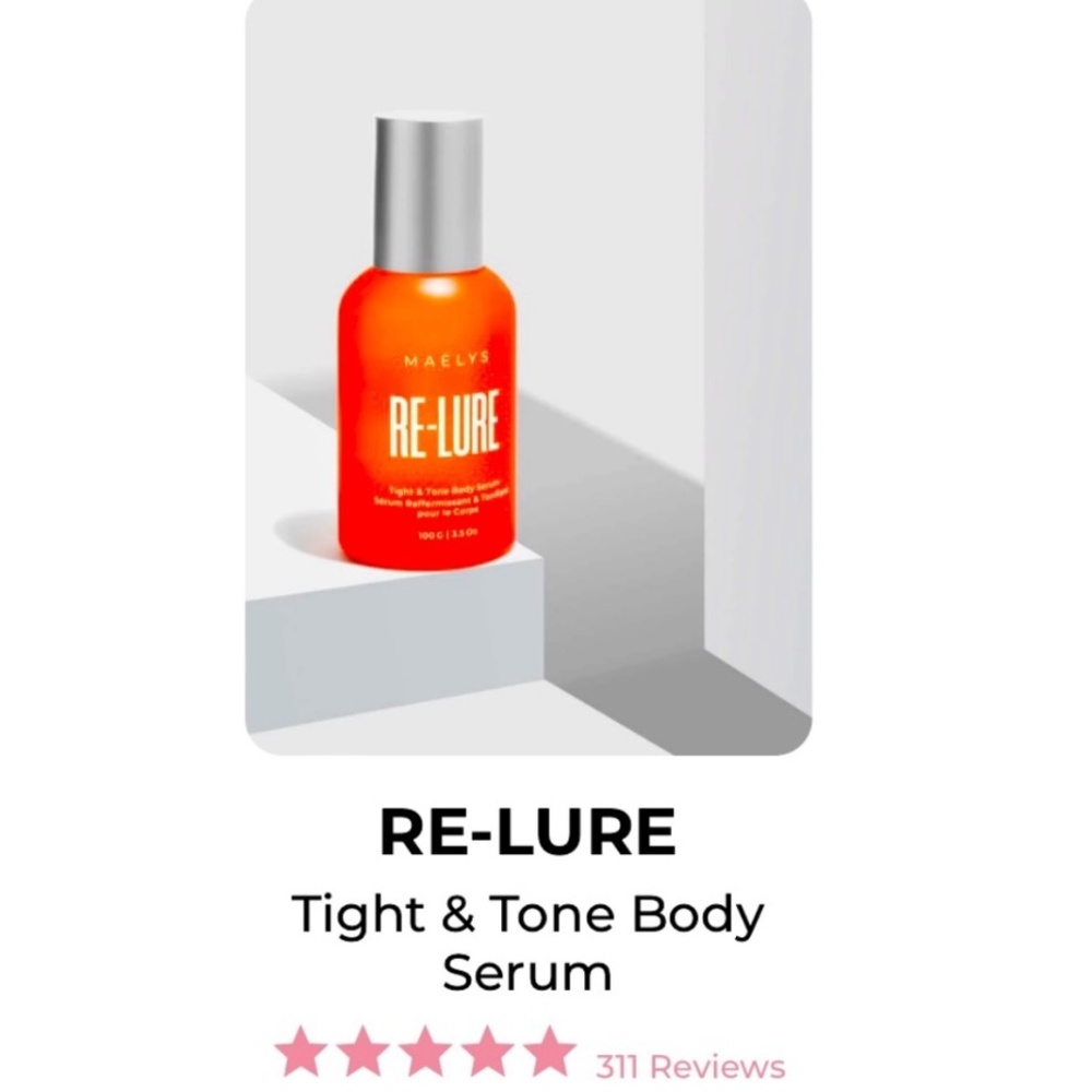 Maelys are-Lure Body Serum Brand New in Box